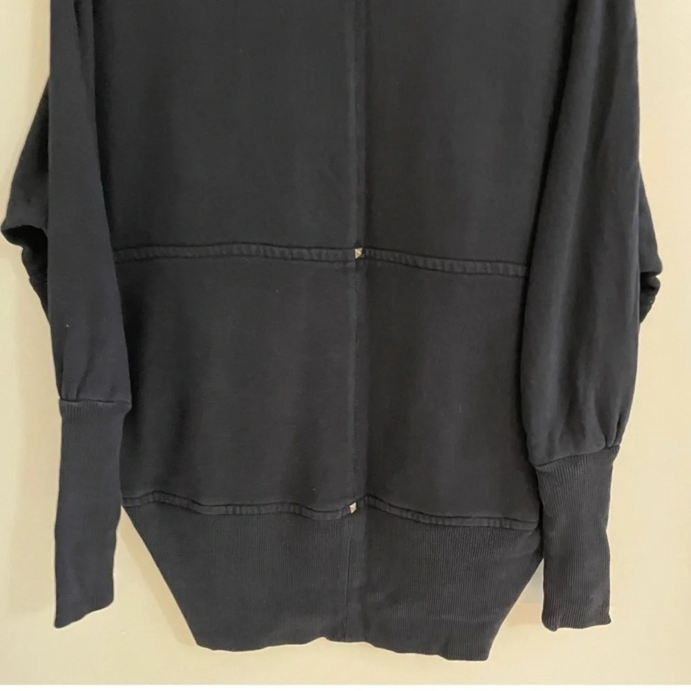 Wilfred Black Open-Front Shawl-Collar Cardigan - Picture 2 of 4